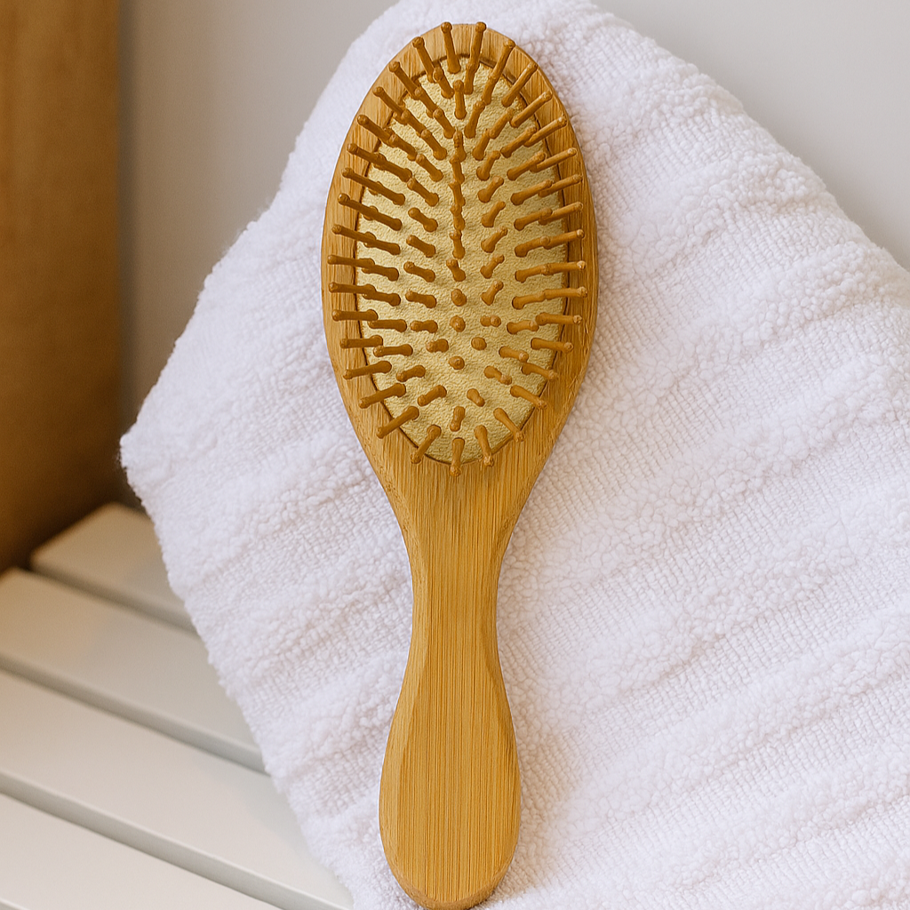 Bamboo Anti-Frizz Hairbrush (Full Size)