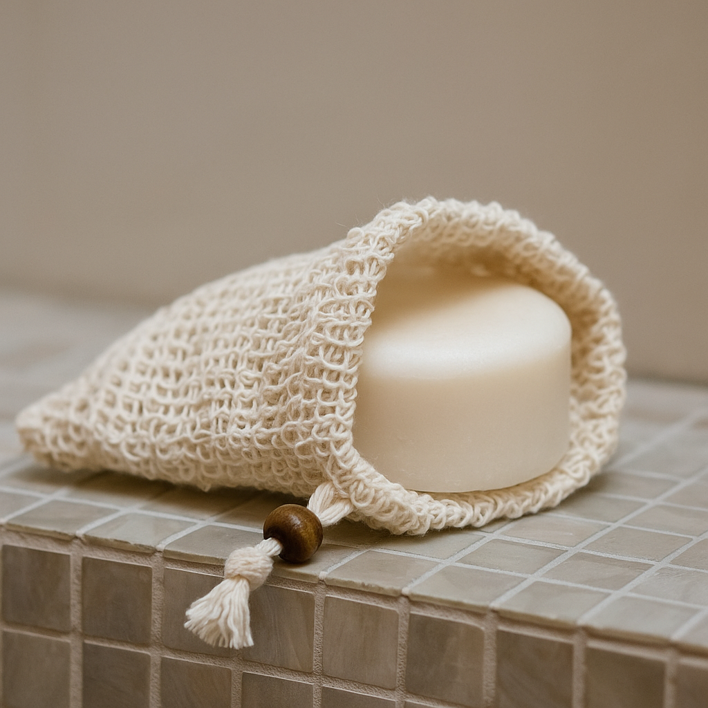 2x Hemp Shampoo Bar Saver & Travel Bags