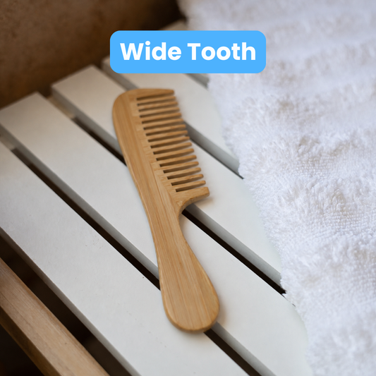 Bamboo Anti-Frizz Travel Comb