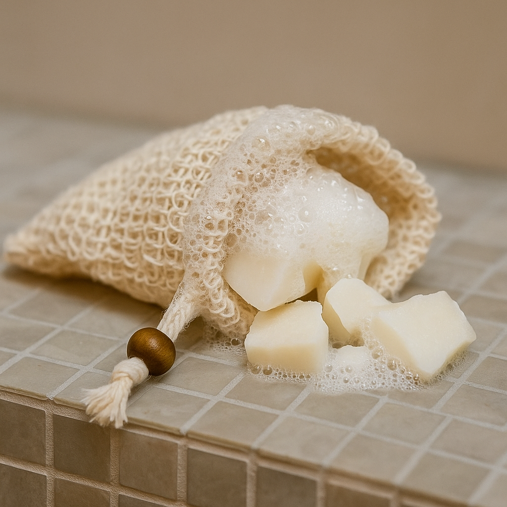 Hemp Shampoo Bar Saver & Travel Bag