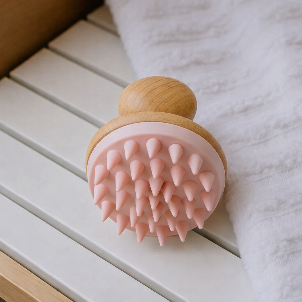 Bamboo Scalp Massager