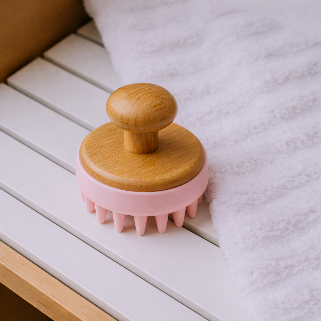 Bamboo Scalp Massager